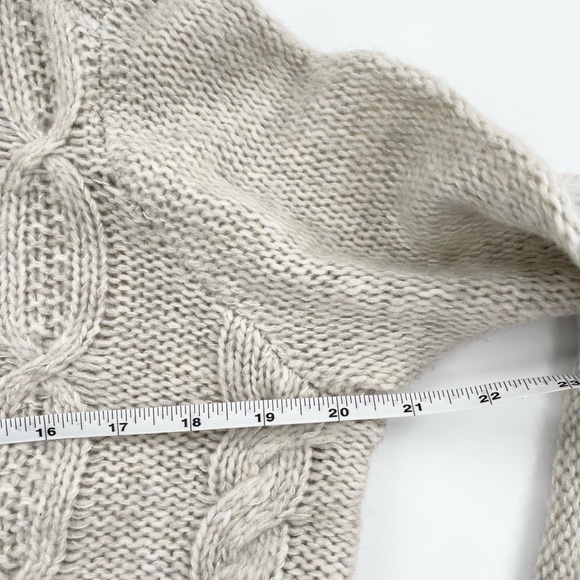 Vintage America Cable-Knit Joelie Cowl Neck Sweater size small NWT - Picture 10 of 13